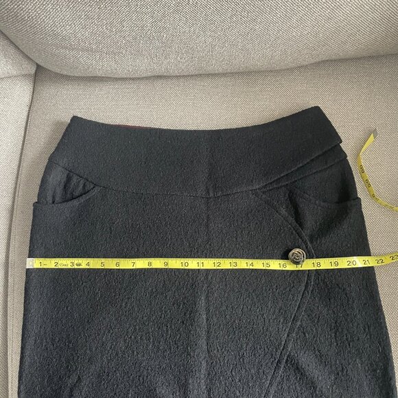 Stunning Handmade One of a Kind Boiled Wool Skirt - Picture 15 of 15